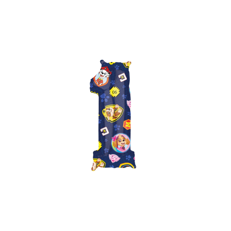 Paw Patrol 1 r ballon - 27x66 cm