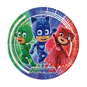 Pyjamasheltene paptallerkner - 8 stk.