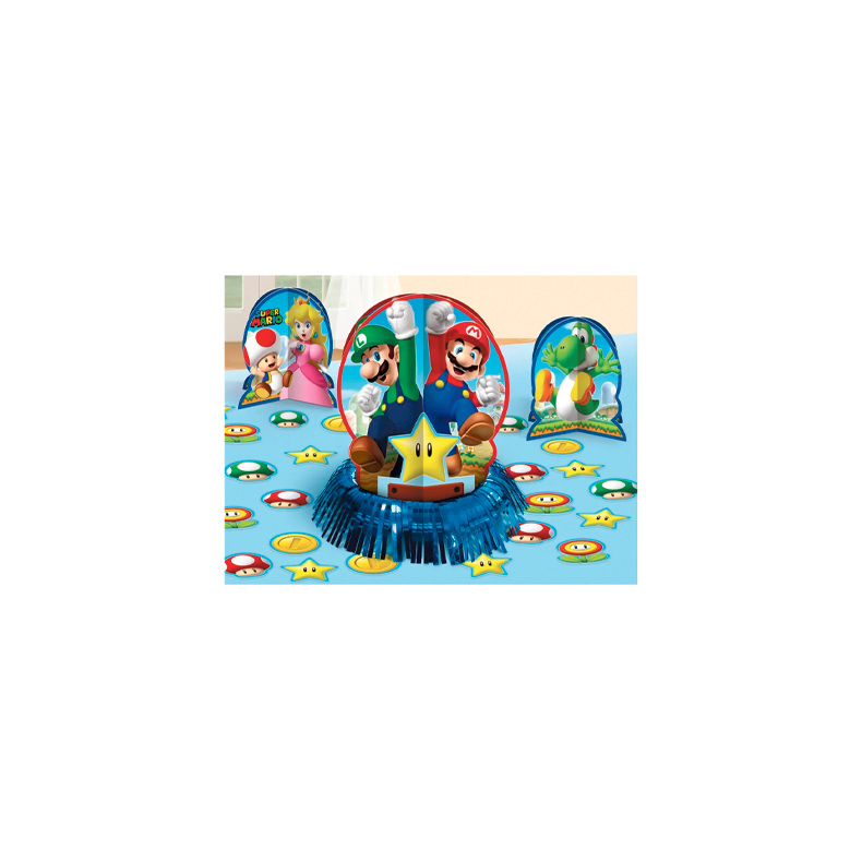 Super Mario borddekoration - 23 dele