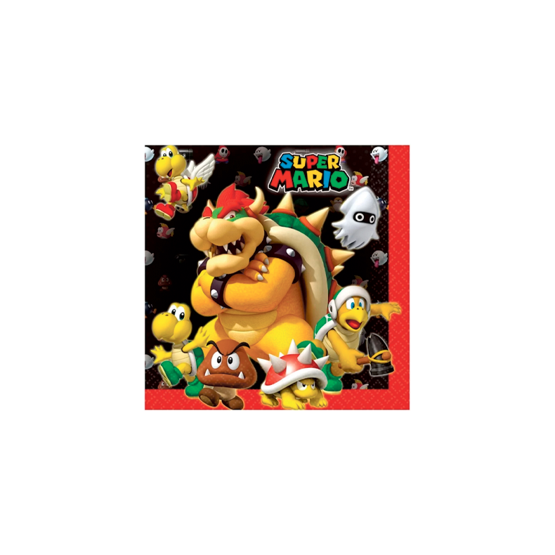 Super Mario servietter - 20 stk.