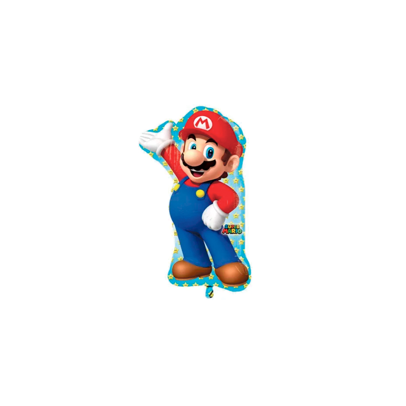 Stor Super Mario ballon - 83cm