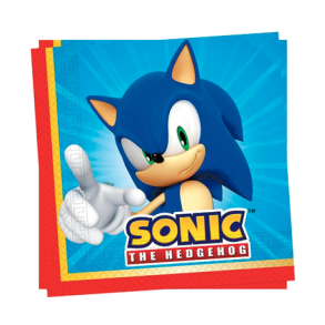 Sonic servietter - 20 stk.