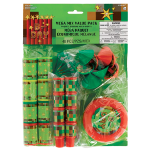 Minecraft TNT dekorations tilbehr - 48 stk.