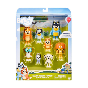 Bluey Action Figurer 8-pak