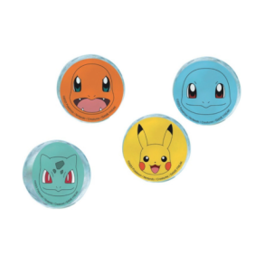 Pokemon hoppebolde - 4 stk.