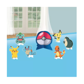 Pokmon Thunder temapynt til bord  -  7 dele