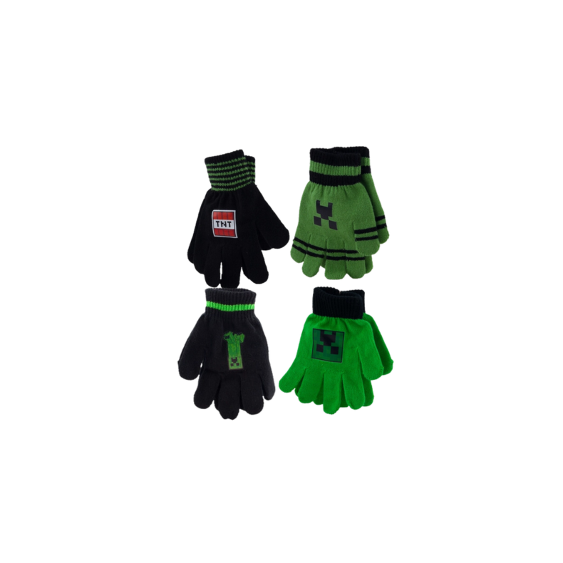 Minecraft vanter til brn - Pakketilbud 4 stk.