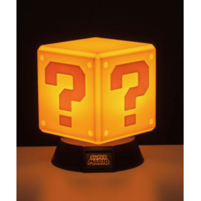 Super Mario sprgsmlstegn blok - 10cm