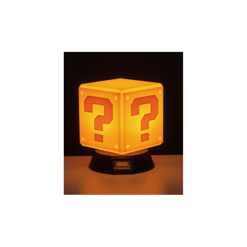 Super Mario sprgsmlstegn blok - 10cm