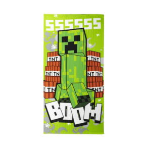 Minecraft Creeper hndklde - 70x140cm