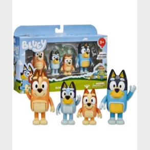Bluey Action Figurer 4-pak