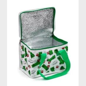 Hvid Minecraft kletaske - Creeper Boom