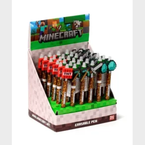 Minecraft kuglepenne - 4 stk. - Inkredible