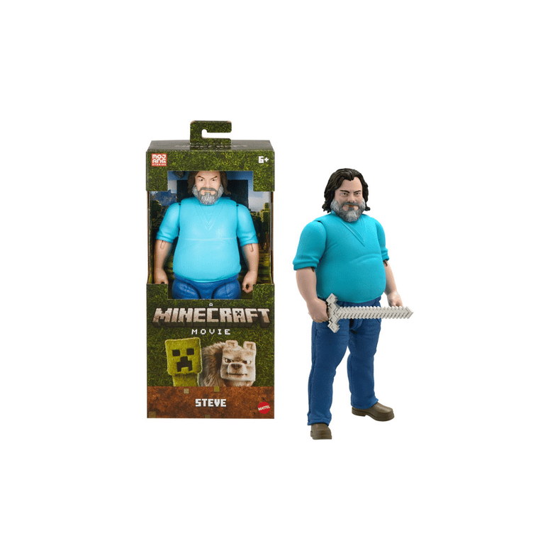 Minecraft Steve figur - 30cm - 2025 film