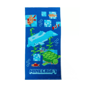 Minecraft Aquatic hndklde - 70x140cm