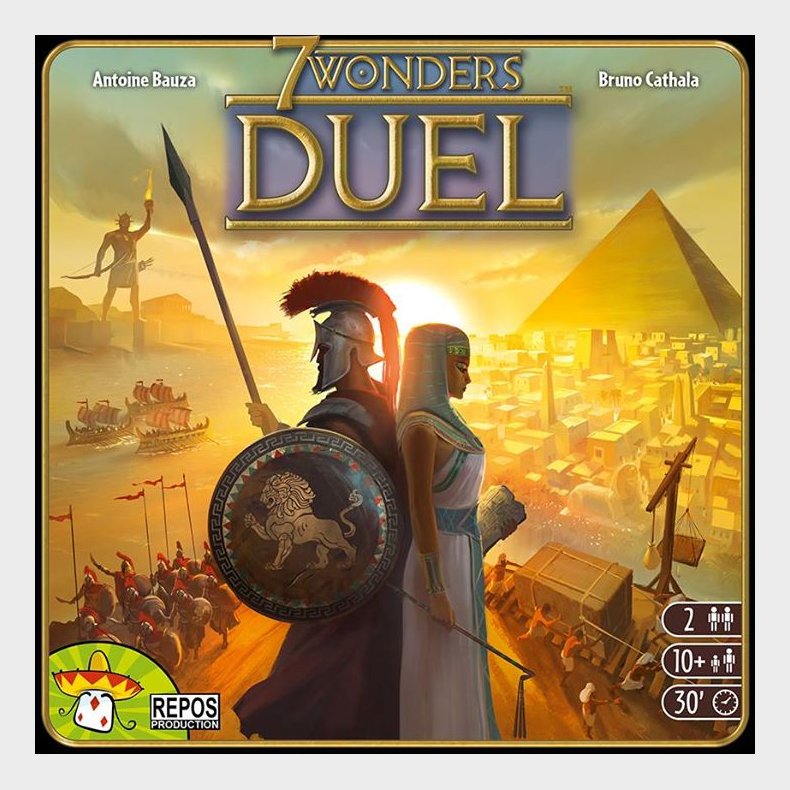 7 Wonders Duel - Dansk