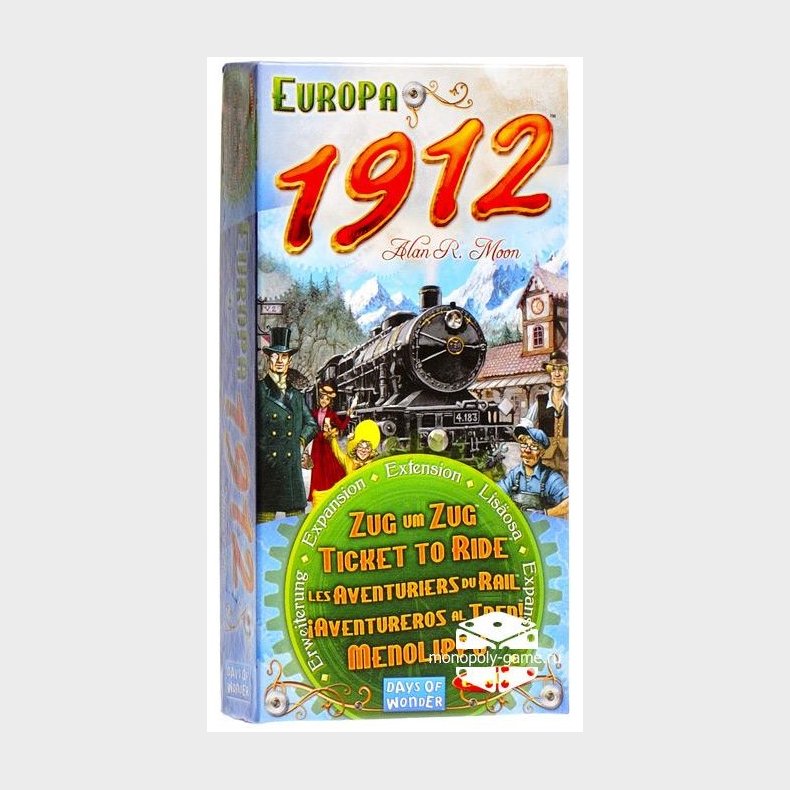 Ticket To Ride Europa 1912