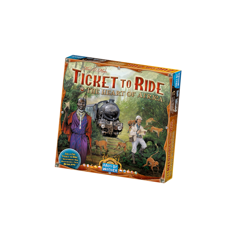 Ticket To Ride: Heart of Africa - Map Collection #3