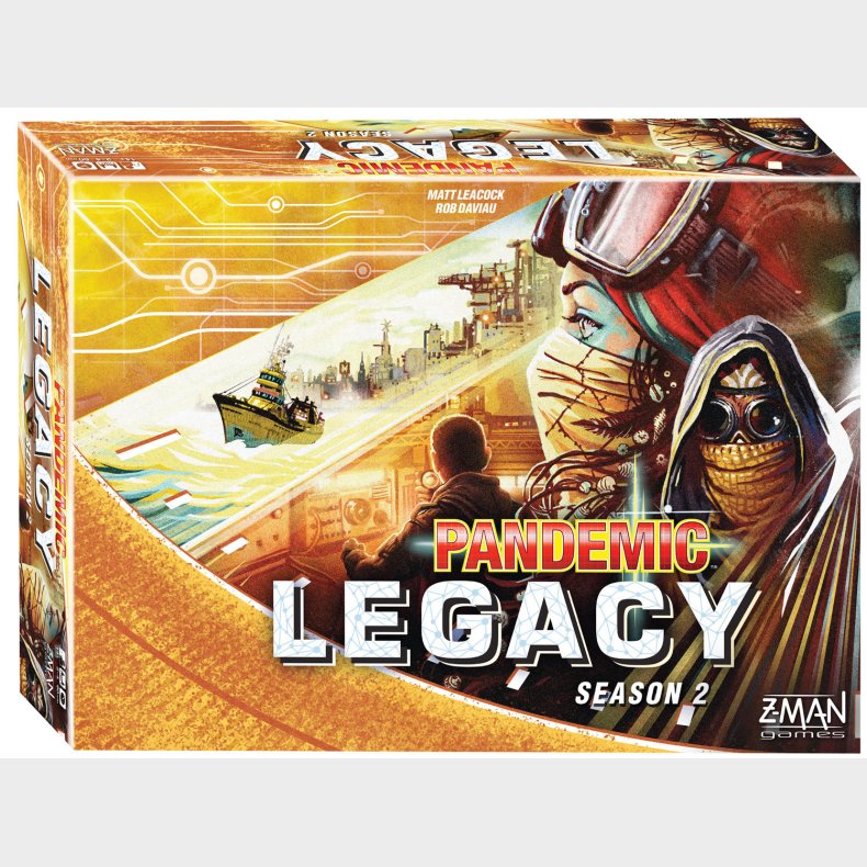 Pandemic Legacy Season 2 Yellow - Engelsk