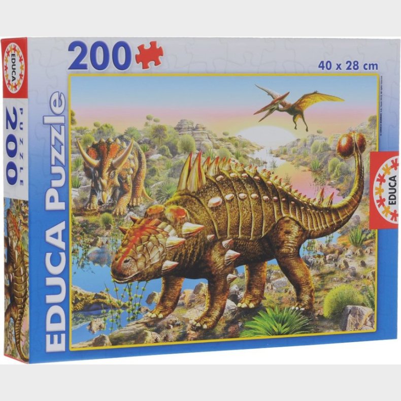 Dinosaurs - 200 brikker