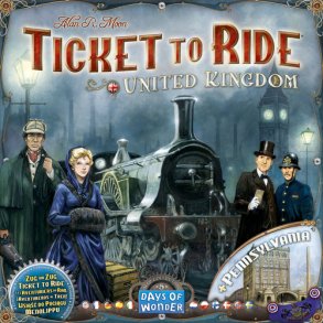 Ticket to Ride: United Kingdoms og Pennsylvania - Map Collection #5