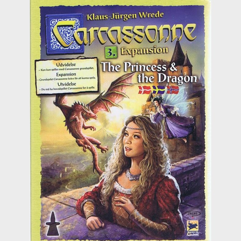 Carcassonne - The Princess &amp; the Dragon