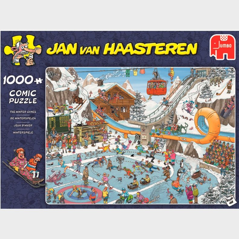 Jan van Haasteren - Winter Games - 1000 brikker