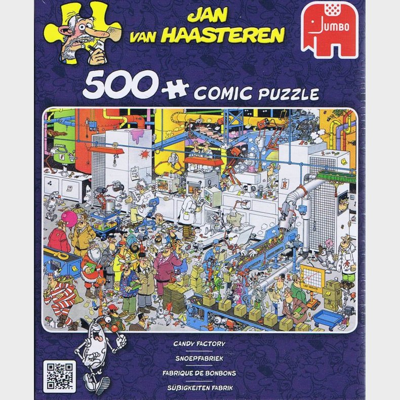 Jan van Haasteren - Candy Factory - 500 brikker