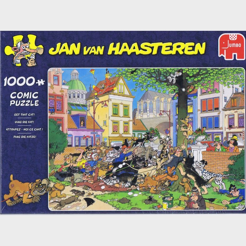 Jan van Haasteren - Get that cat - 1000 brikker