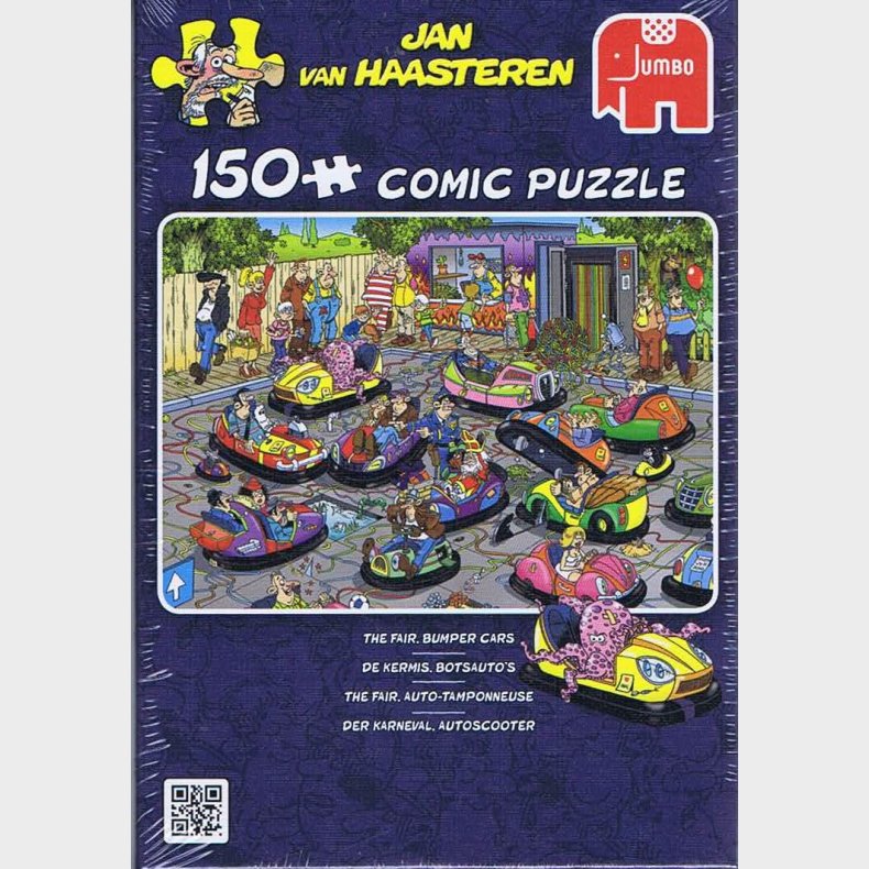 Jan van Haasteren - The Fair, Bumper Cars - 150 Brikker