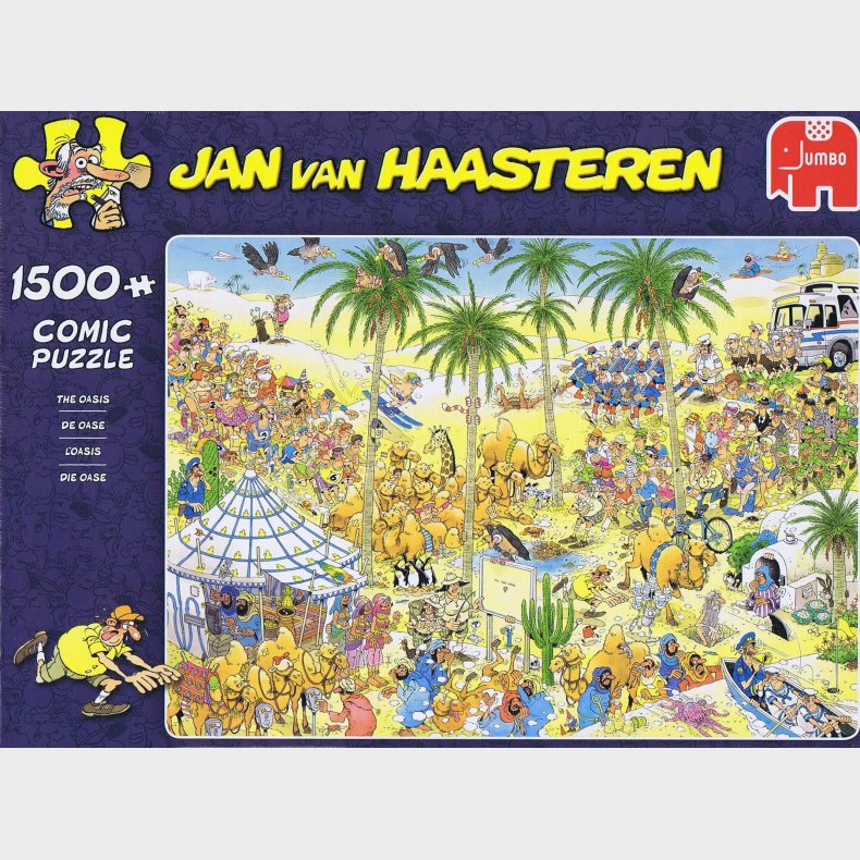 Jan van Haasteren - The Oasis - 1500 brikker