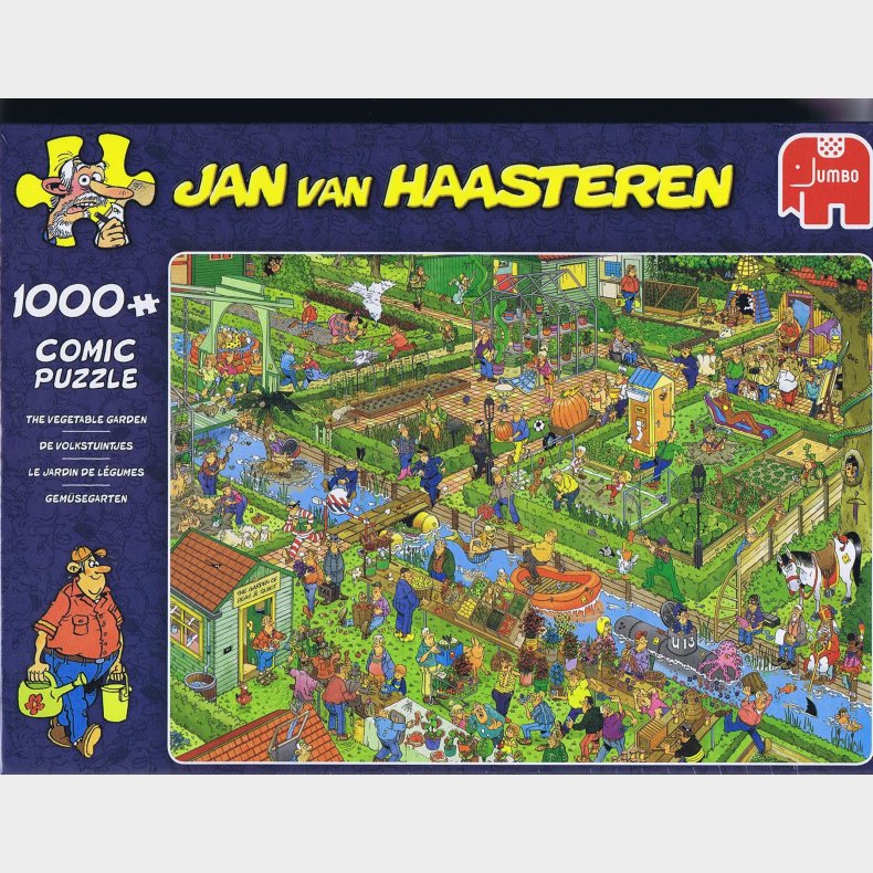 Jan van Haasteren - The Vegetable Garden - 1000 brikker