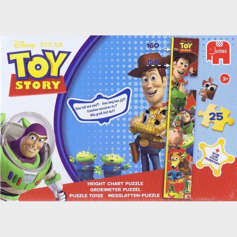 Disney Toy Story - Brne Hjdemler - 25 brikker