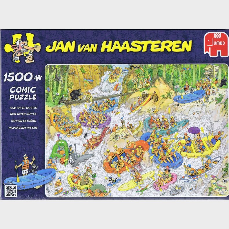 Jan van Haasteren - Wild Water Rafting - 1500 brikker