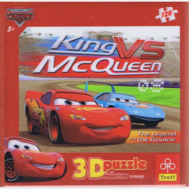 King VS McQueen, 3D - 120 brikker