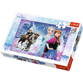 Frozen Vinter eventyr - 160 Brikker