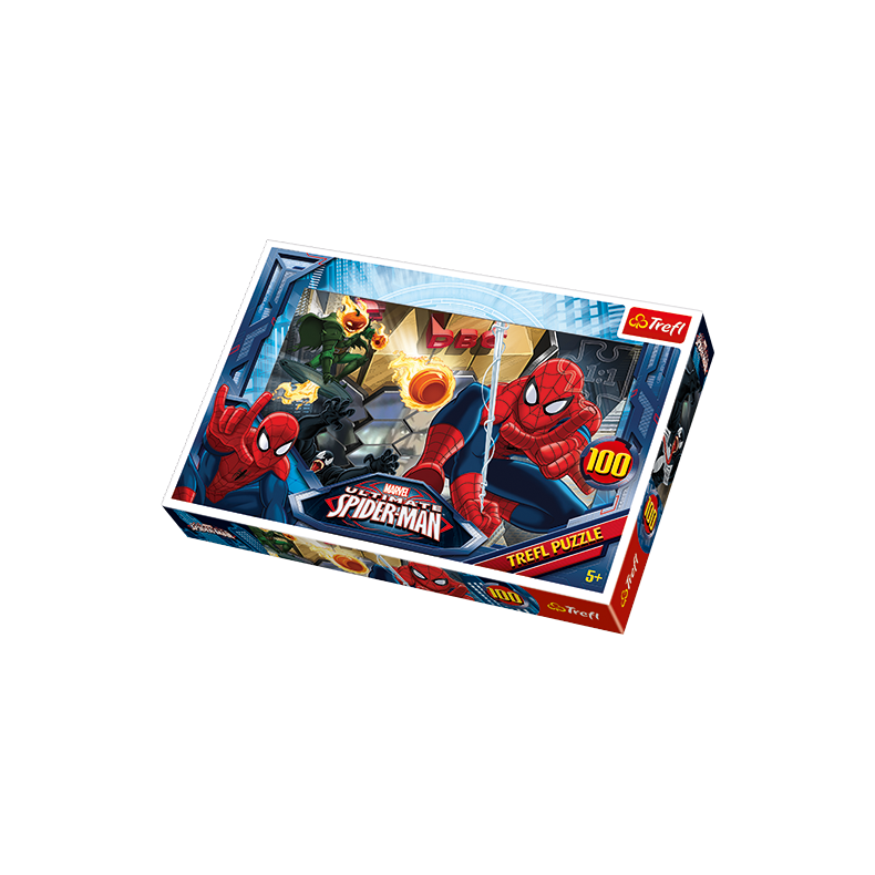 Spiderman Flugt, 100 brikker