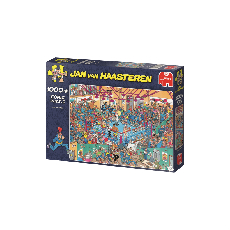 Jan van Haasteren - Boxing Match - 1000 brikker