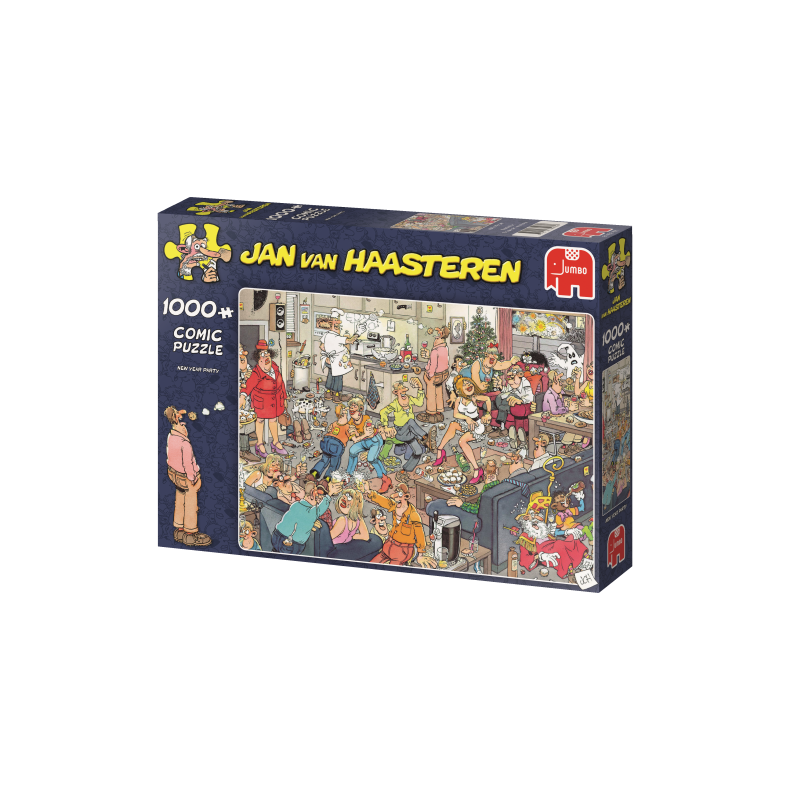 Jan van Haasteren - New Year Party - 1000 brikker