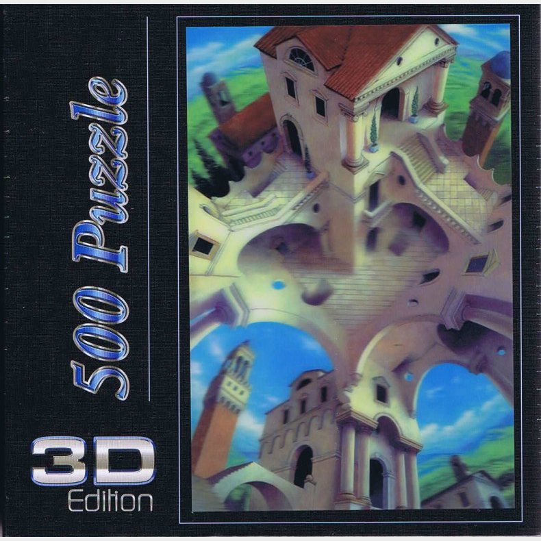 Burg, 3D - 500 brikker