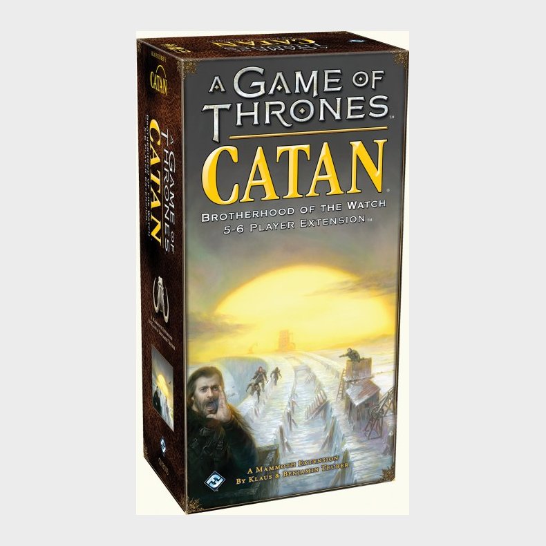 Game of Thrones Catan: Brotherhood of  the Watch 5-6 Player Extension - Engelsk