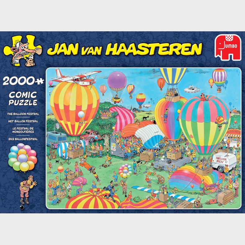 Jan van Haasteren - The Balloon Festival - 2000 brikker