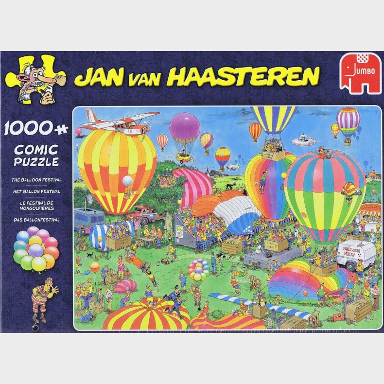 Jan van Haasteren - The Balloon Festival - 1000 brikker