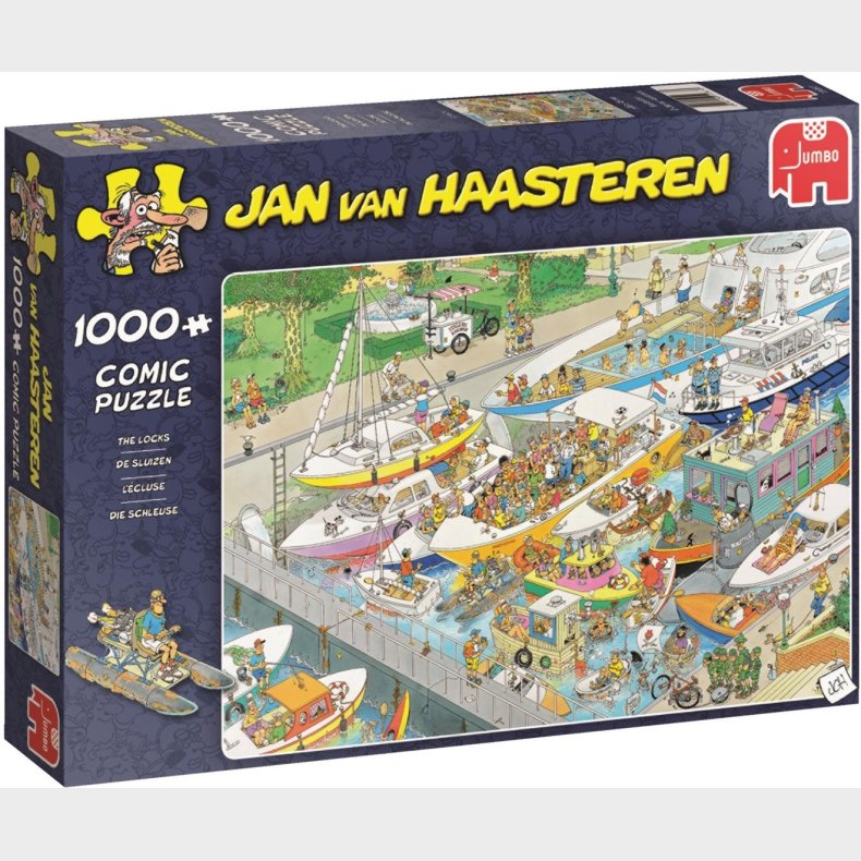 Jan van Haasteren - The Locks - 1000 brikker