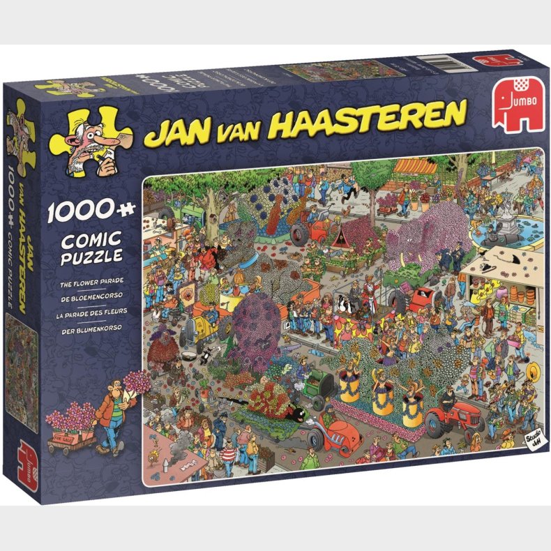 Jan van Haasteren - Flower Parade - 1000 brikker