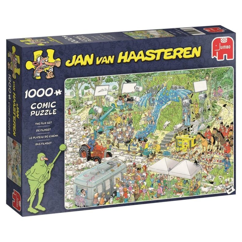 Jan van Haasteren - The Film Set - 1000 brikker