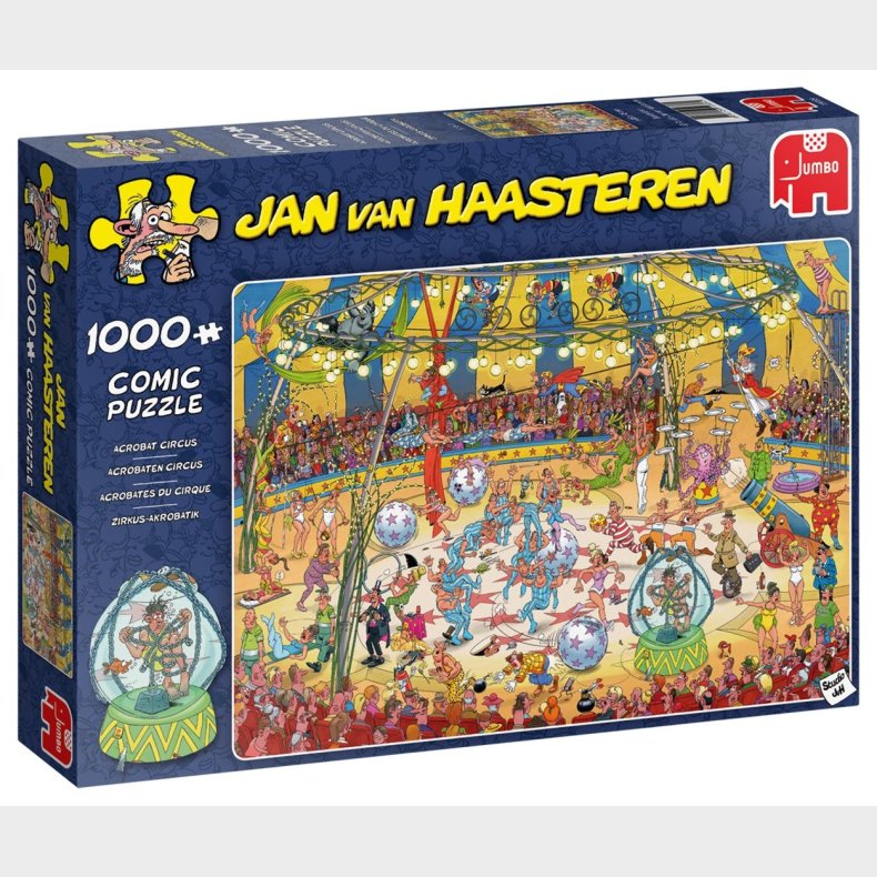 Jan van Haasteren - Acrobat Circus - 1000 Brikker