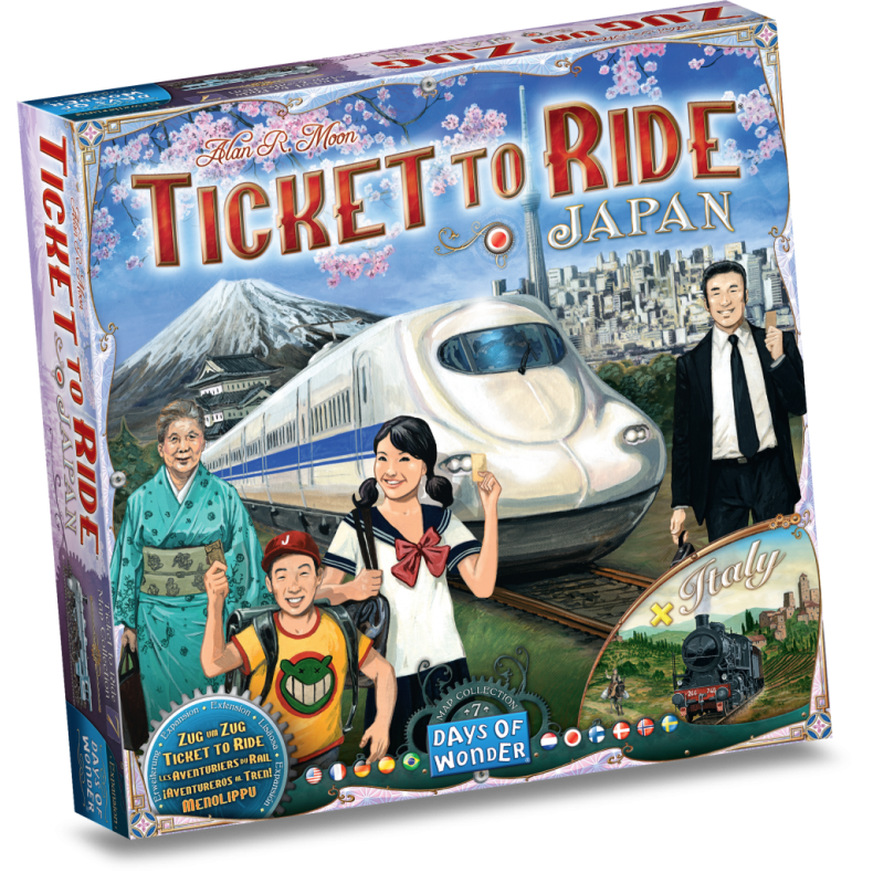 Ticket To Ride: Japan &amp; Italy - Map Collection #7