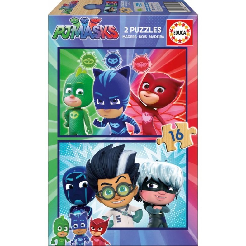 PJ Masks - 2x16 brikker