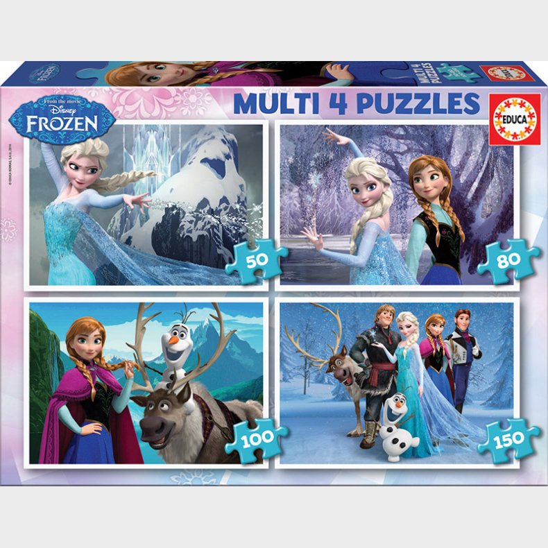 Frozen, 4 puslespil